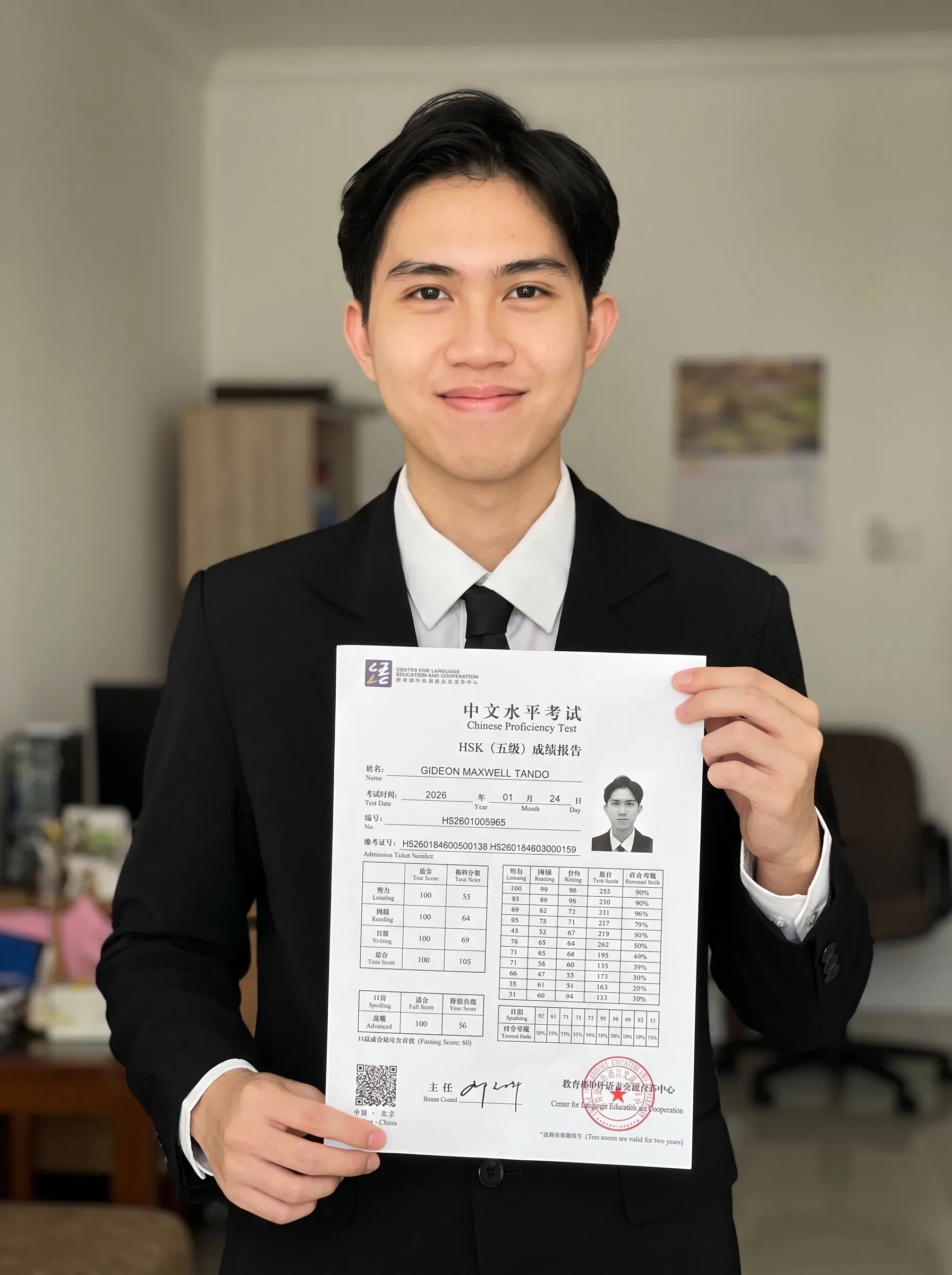 Potret ilustratif siswa Handarin.